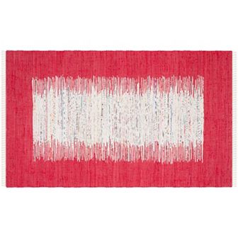 Safavieh Montauk Linden Abstract Handcrafted Flatweave Rug