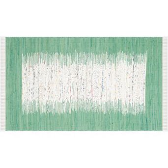 Safavieh Montauk Linden Abstract Handcrafted Flatweave Rug