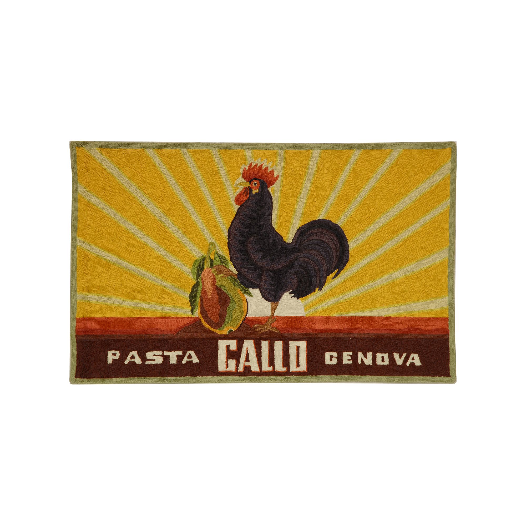 Safavieh Chelsea Rooster Hand Hooked Wool Rug, Green