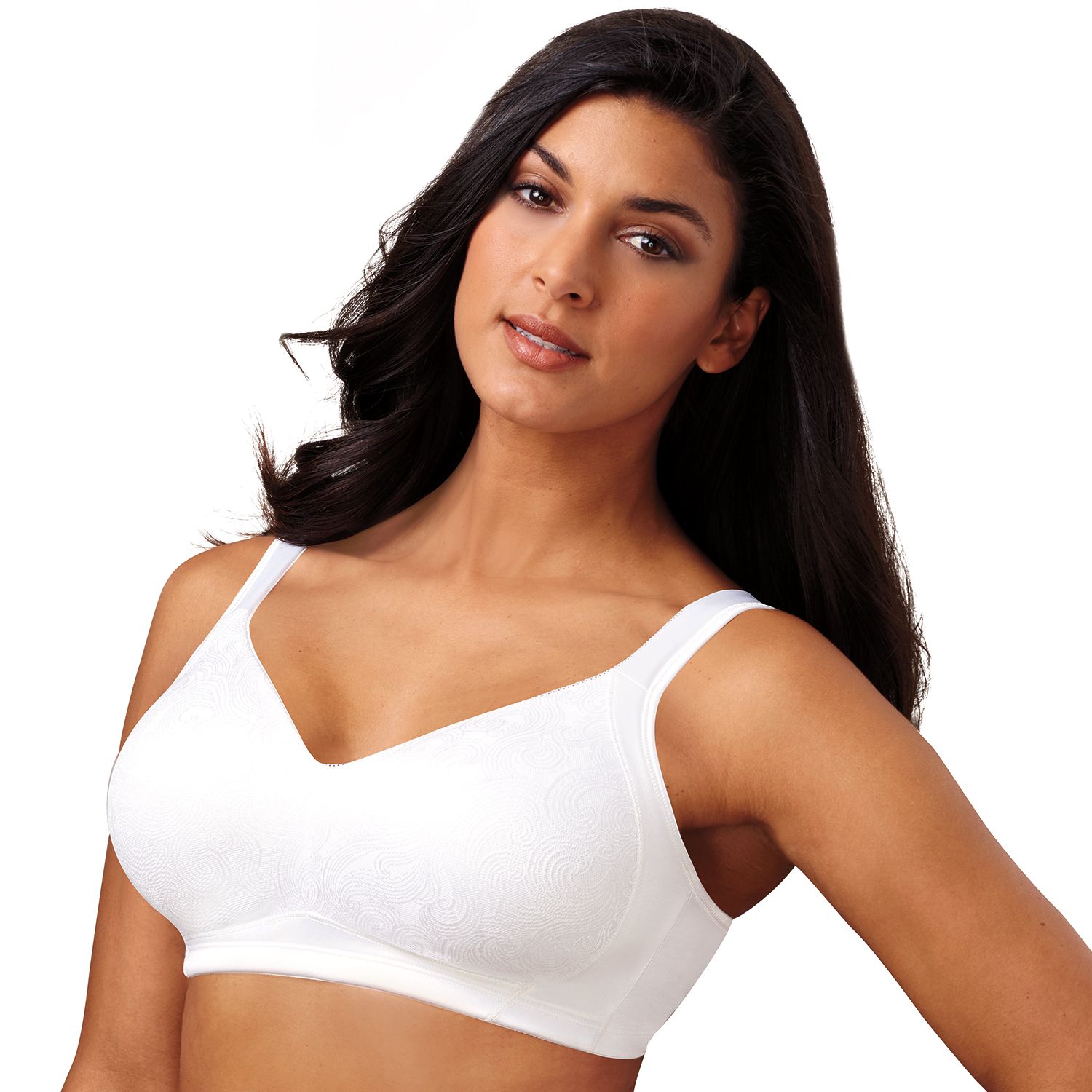 Лифчик 18. Playtex 18 hour Side and back Smoothing Wirefree Bra.