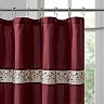Madison Park Belle Embroidered Floral Shower Curtain
