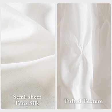 Madison Park Vivian Tufted Shower Curtain