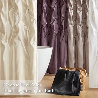 Madison Park Vivian Tufted Shower Curtain