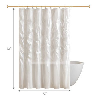 Madison Park Vivian Tufted Shower Curtain