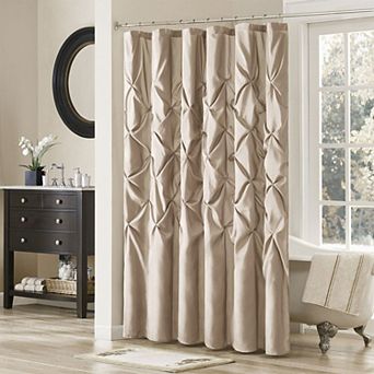 Madison Park Vivian Tufted Shower Curtain