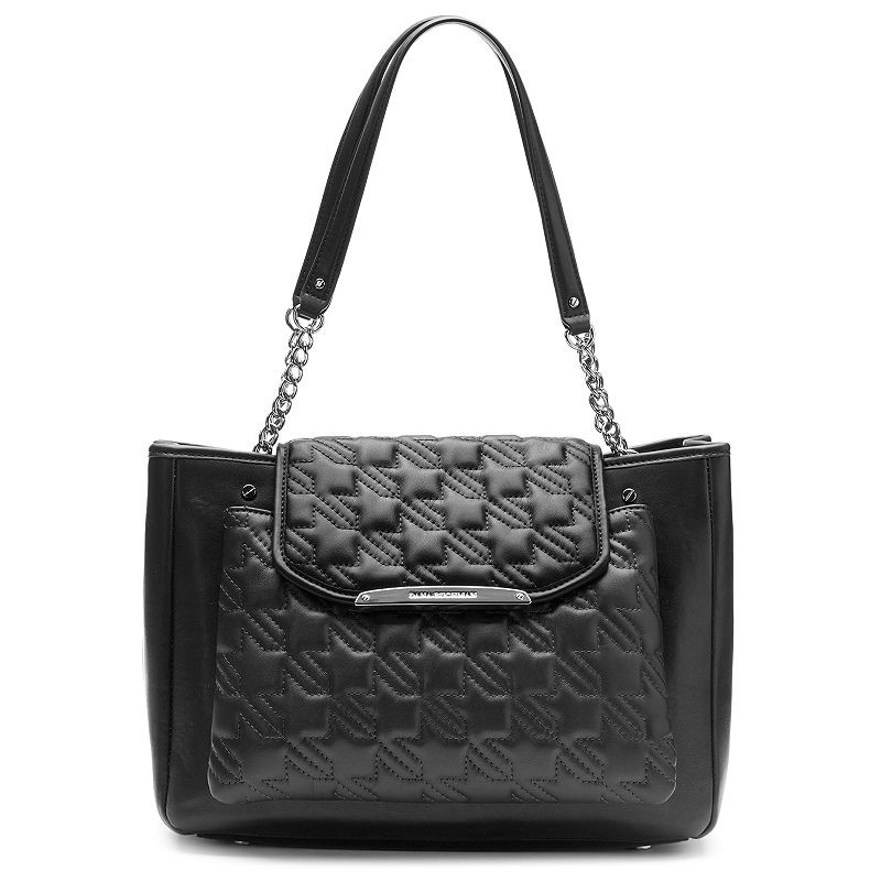 Black Leather Chain Handbag | Kohl's