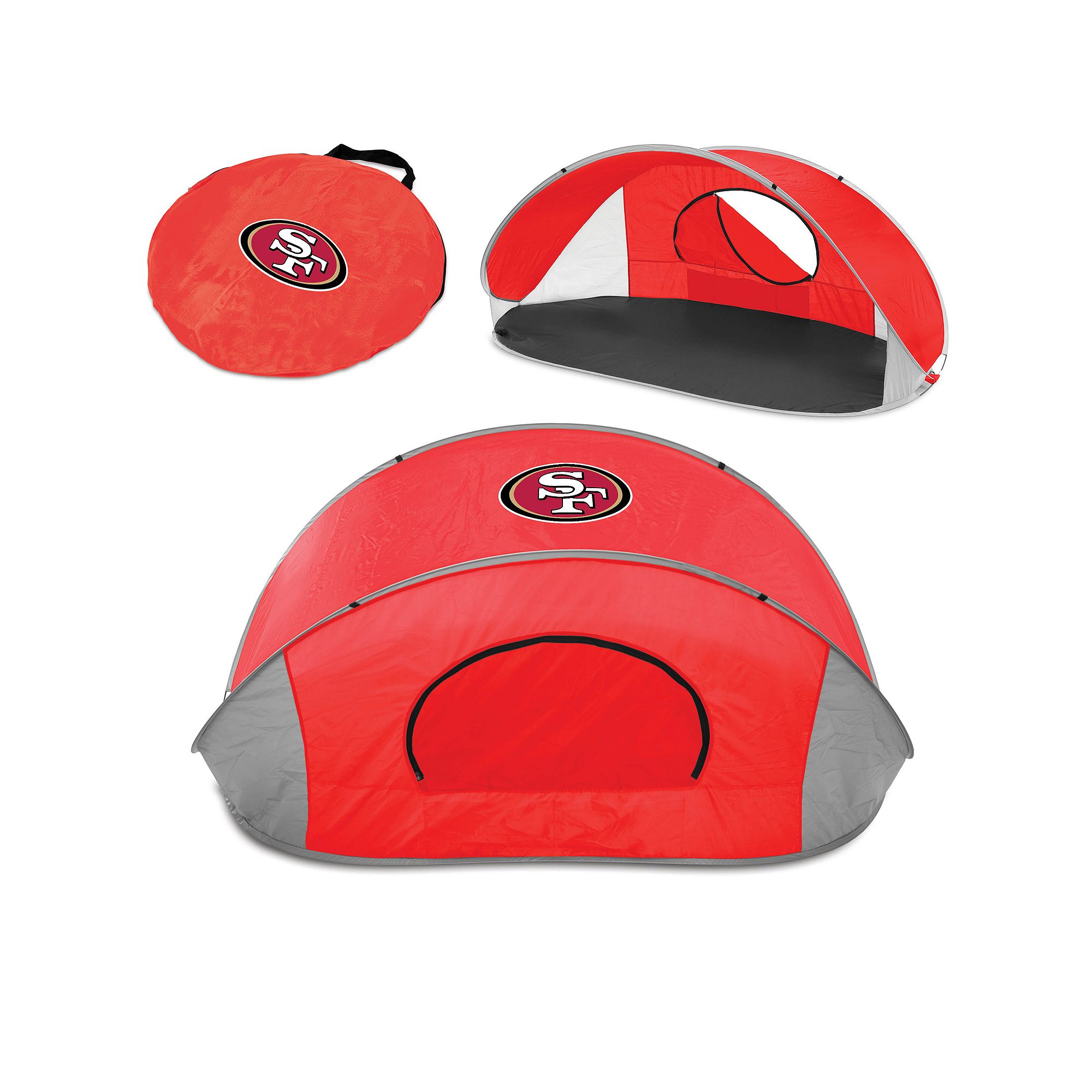 Picnic Time San Francisco 49ers Manta Sun Shelter, Red