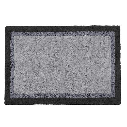 Madison Park Striped Bath Rug