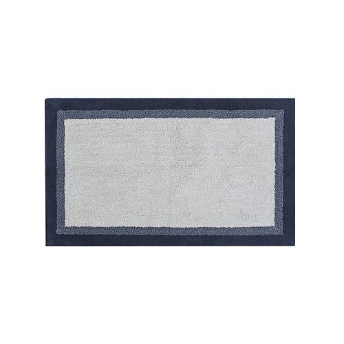 Madison Park Striped Bath Rug