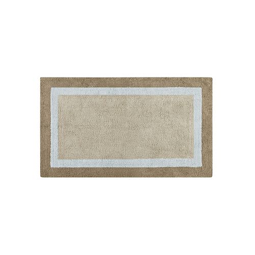 Madison Park Striped Bath Rug