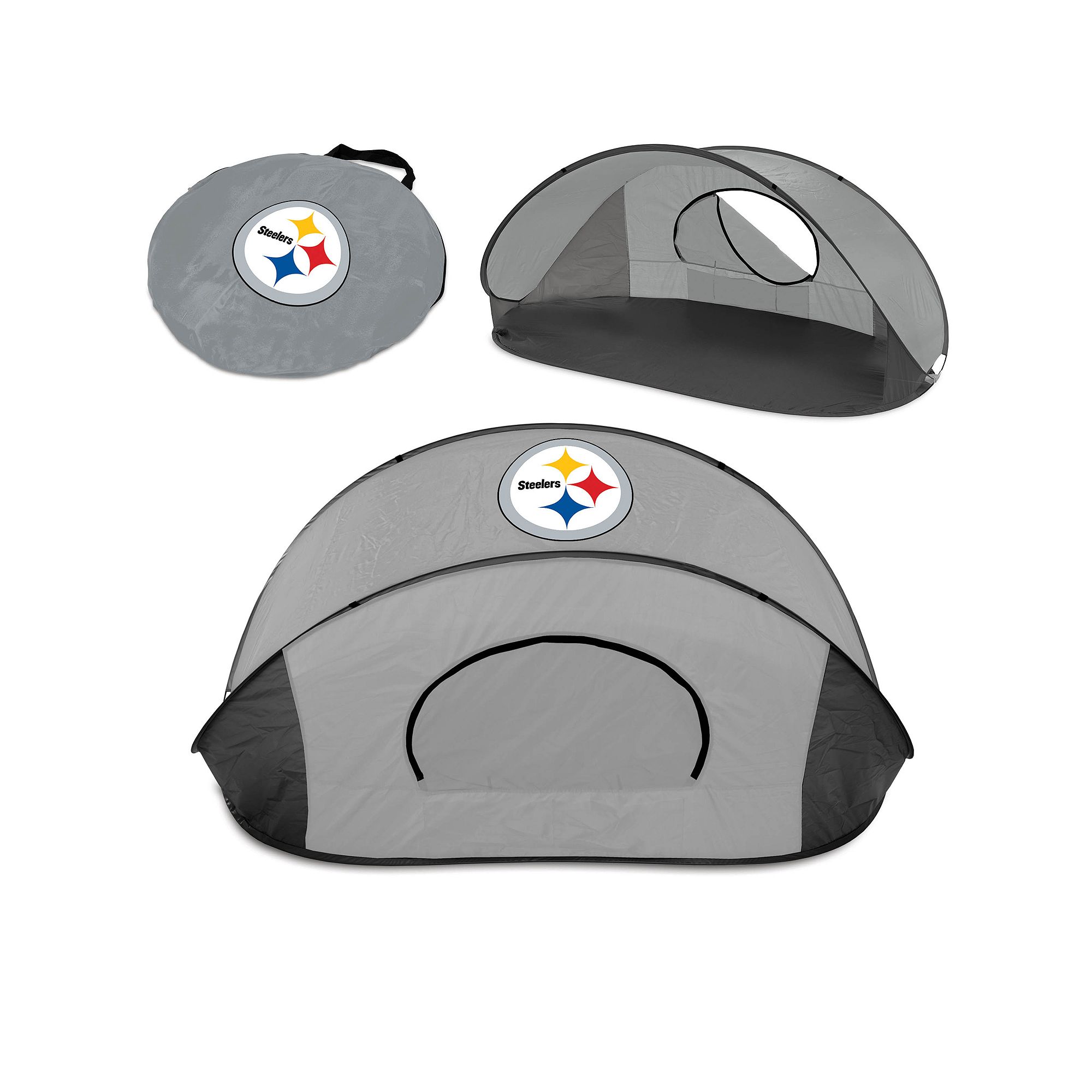 Picnic Time Pittsburgh Steelers Manta Sun Shelter, Black