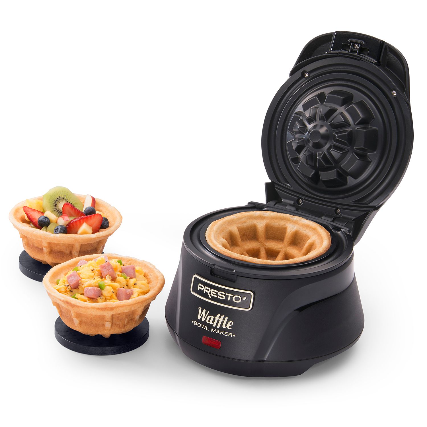 Dash Deluxe Waffle Bowl Maker 