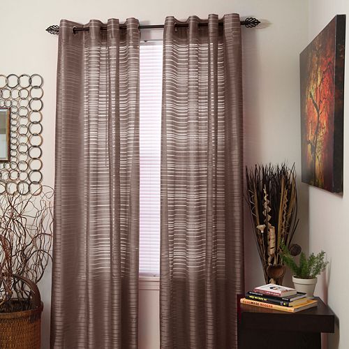 Portsmouth Home 2-pk. Maggie Striped Curtains