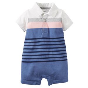 polo romper baby boy