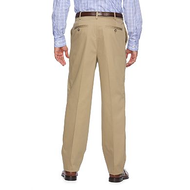 Men's Croft & Barrow® Relaxed-Fit No-Iron Flat-Front Casual Pants