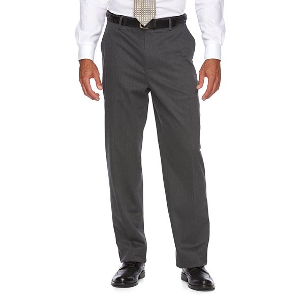 Men's Croft & Barrow® Relaxed-Fit No-Iron Flat-Front Casual Pants