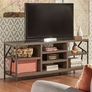 HomeVance Adelaide Geometric TV Stand