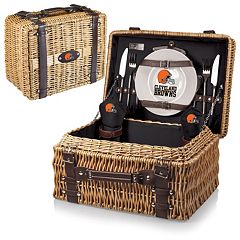 Miami Dolphins CHAMPION PICNIC BASKET with service outlets for two