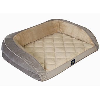 Serta® Ortho Foam Quilted Couch Pet Bed