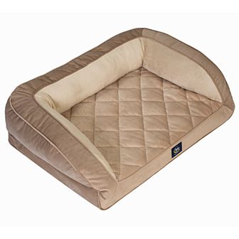 Serta® Ortho Foam Quilted Couch Pet Bed