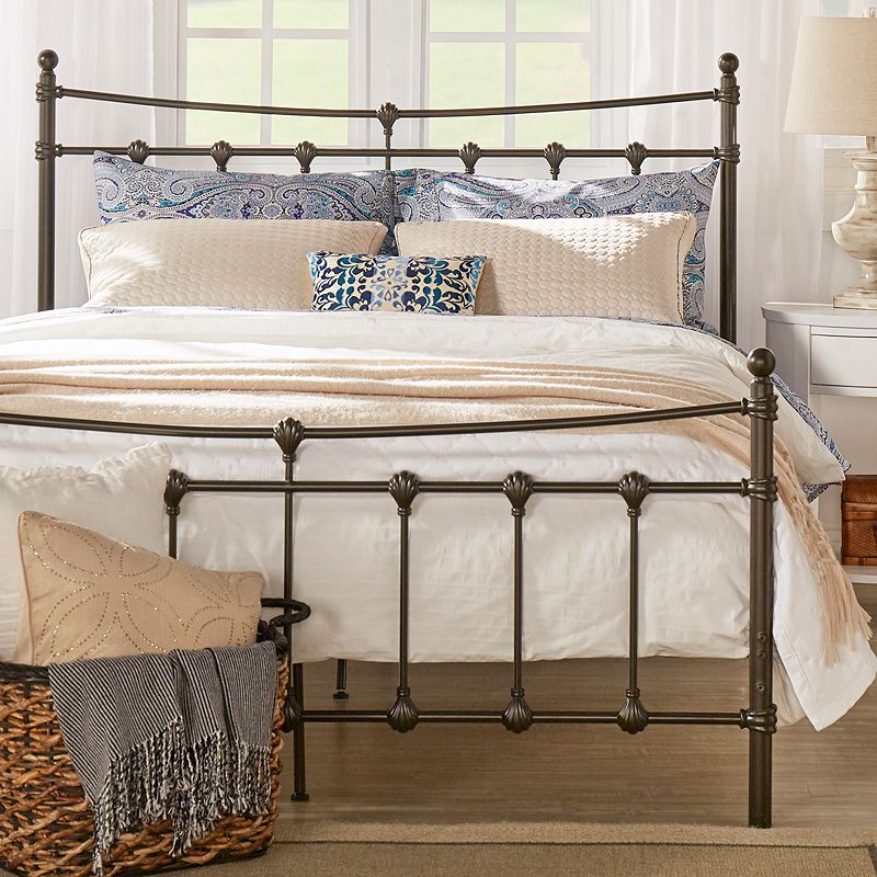 HomeVance Sycamore Hills Bed, Black, Queen
