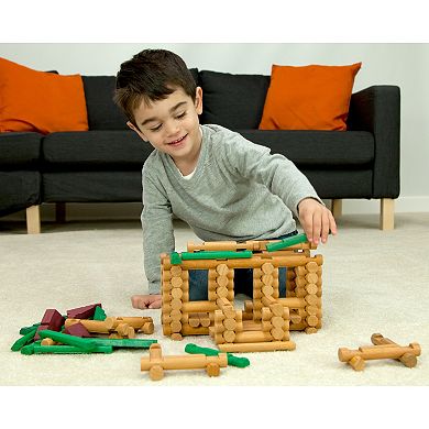 Lincoln Logs 111-Piece 100th Anniversary Tin Building Set