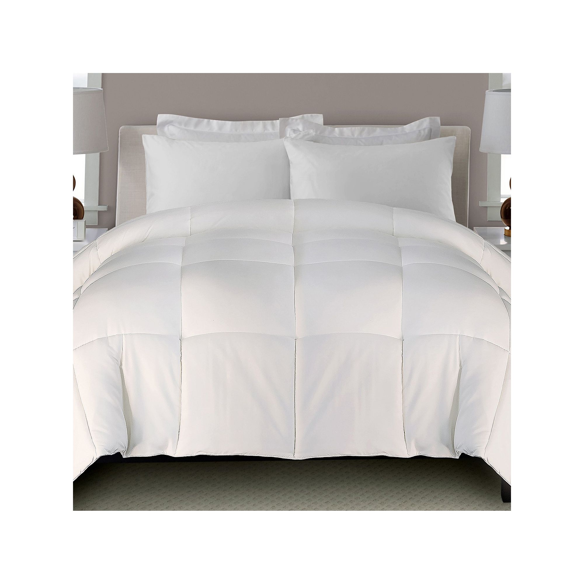 Royal Majesty All Season Down Alternative Comforter, White