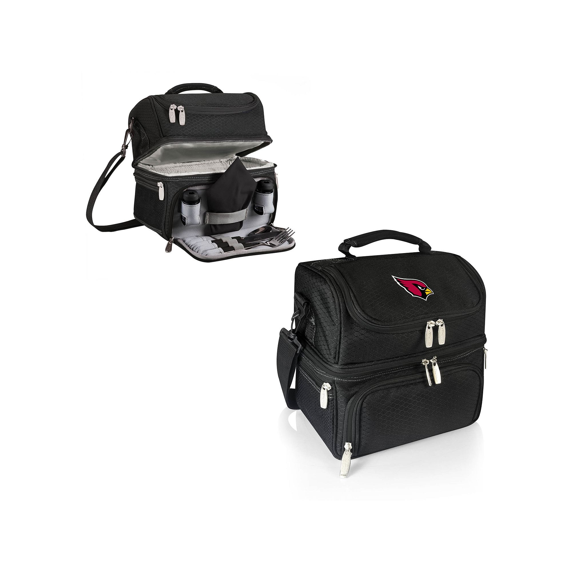 Picnic Time Arizona Cardinals Pranzo 7-Piece Insulated Cooler Lunch Tote Se