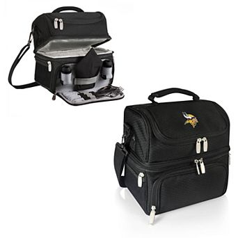 Picnic Time Minnesota Vikings Pranzo 7 pc Insulated Cooler Lunch Tote Set