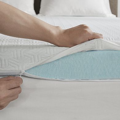 Sleep Philosophy 3-inch Cooling Gel Memory Foam Mattress Topper