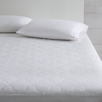 Sleep Philosophy All Natural Cotton Percale Quilted Mattress Pad