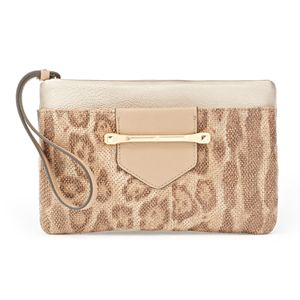 Jennifer Lopez Alexa Leopard Wristlet