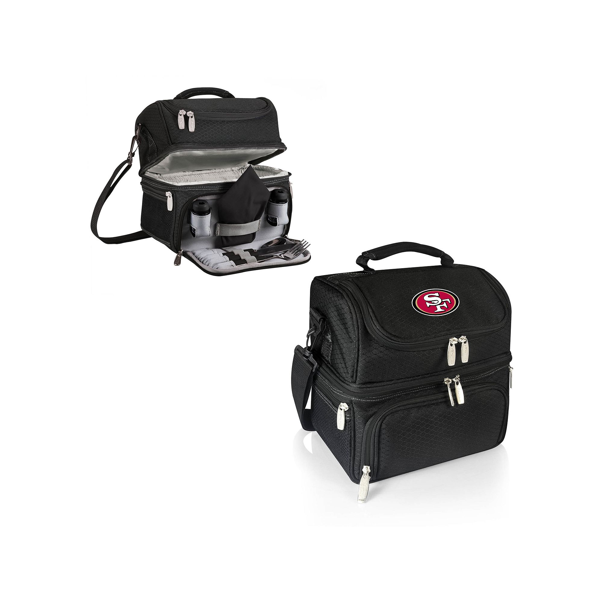 Picnic Time San Francisco 49ers Pranzo 7-Piece Insulated Cooler Lunch Tote 
