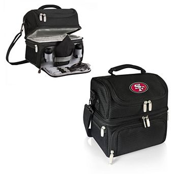 Picnic Time San Francisco 49ers Pranzo 7 pc Insulated Cooler Lunch Tote Set