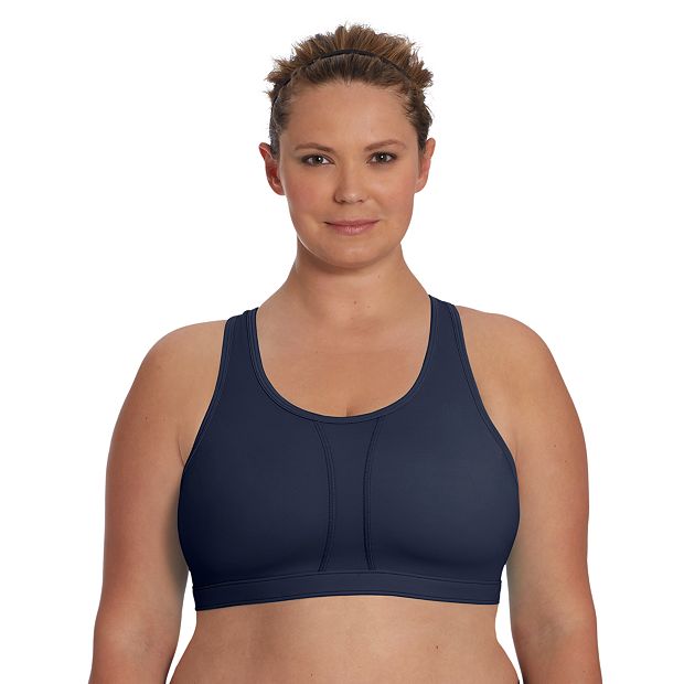 Plus Size Champion® Bra: Vented Compression Sports Bra Q6632