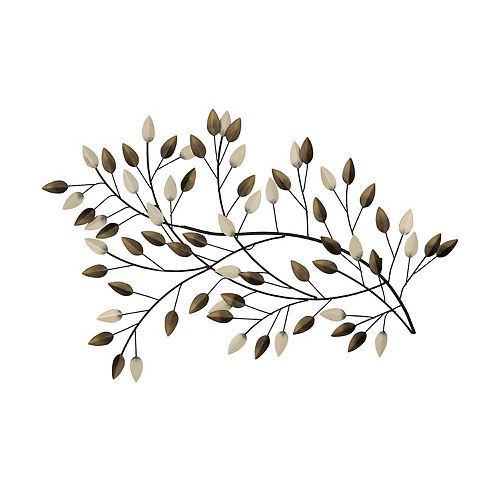 Stratton Home  Decor  Blowing Leaves  Metal Wall  Art 