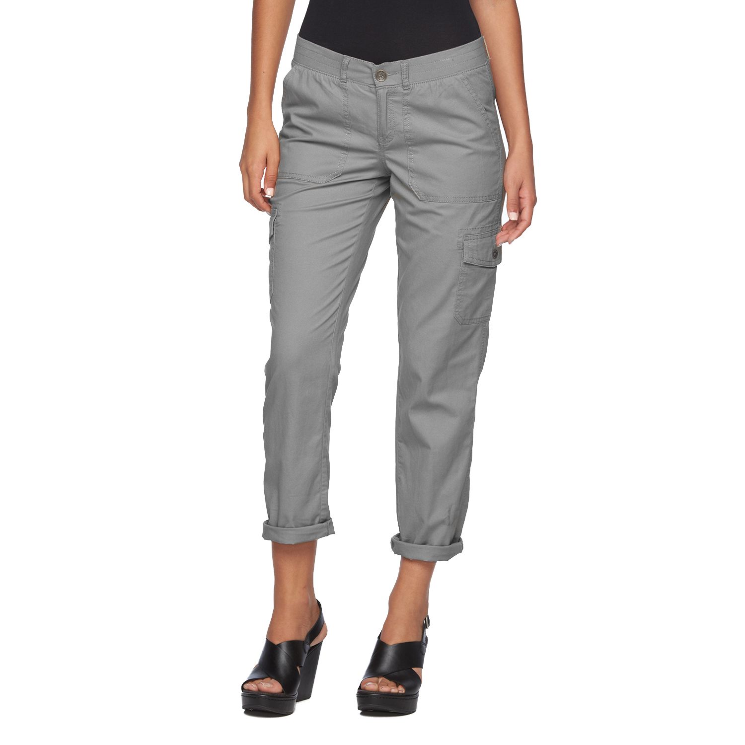 kohls womens cargo pants