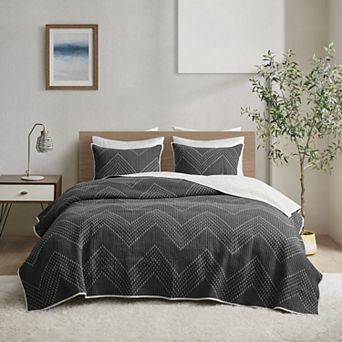 INK+IVY Pomona 3 pc Cotton Quilt Set with Shams