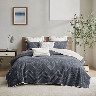 INK+IVY Pomona 3 pc Cotton Quilt Set with Shams