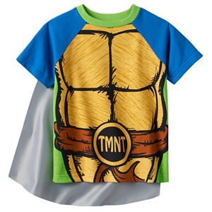 Toddler Boy Teenage Mutant Ninja Turtles Caped Tee