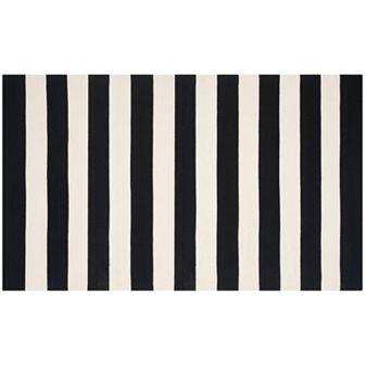 Safavieh Montauk Drake Striped Handcrafted Flatweave Rug