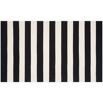 Safavieh Montauk Drake Striped Handcrafted Flatweave Rug