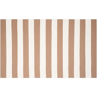 Safavieh Montauk Drake Striped Handcrafted Flatweave Rug