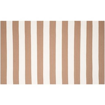 Safavieh Montauk Drake Striped Handcrafted Flatweave Rug