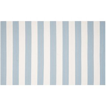 Safavieh Montauk Drake Striped Handcrafted Flatweave Rug