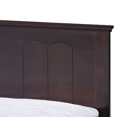 Baxton Studio Schiuma Contemporary Bed