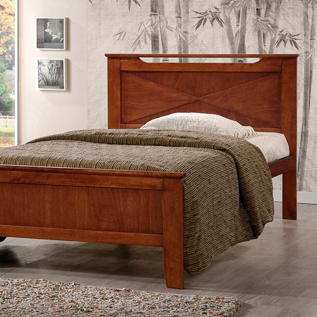 Baxton Studio Demitasse Contemporary Bed