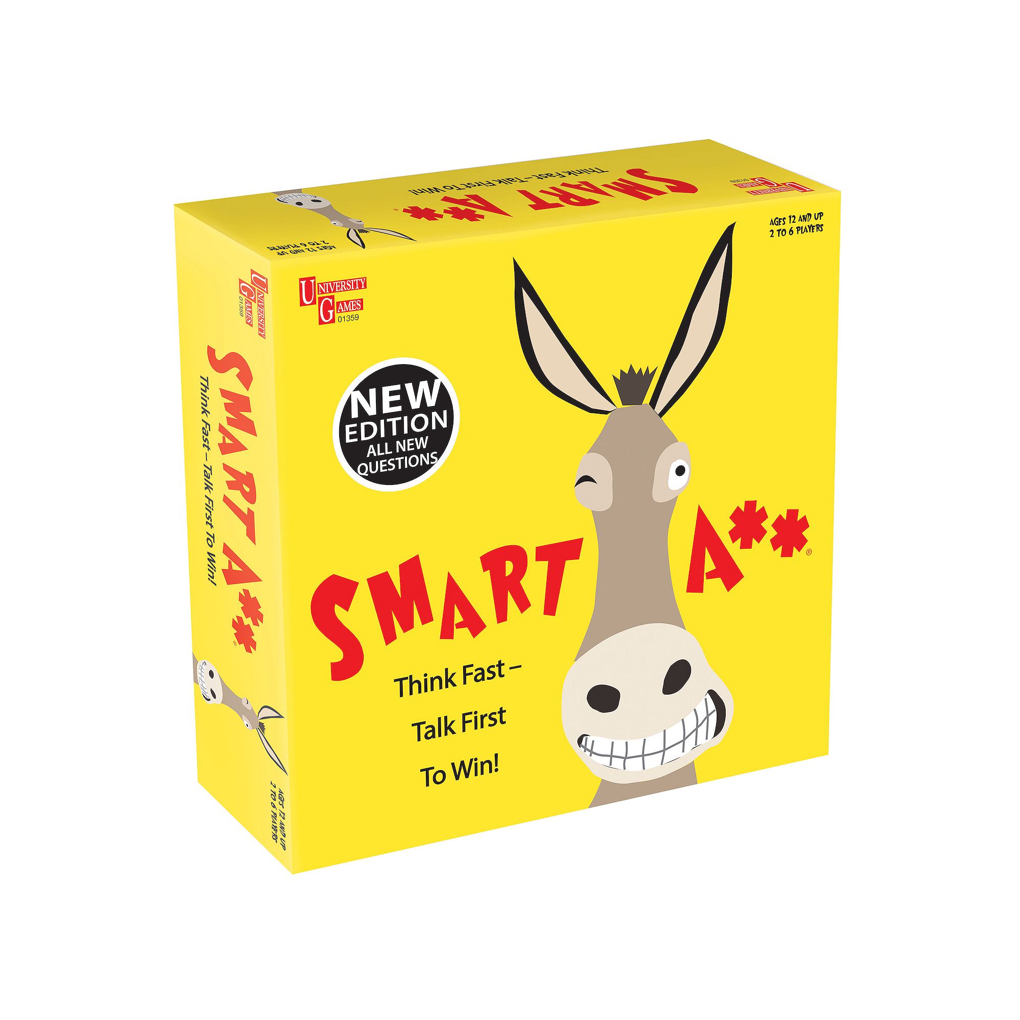 Smart A** Trivia Board Game, Multi None