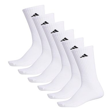 Big & Tall adidas 6-pack Crew Socks