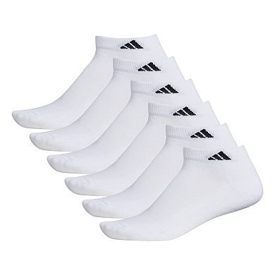 Big & Tall adidas 6-pack Low-Cut Socks